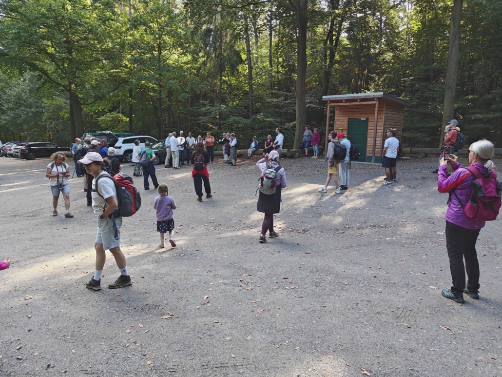 Chorwanderung mit Kindern zur Felsenbühne Rathen in der sächsischen Schweiz